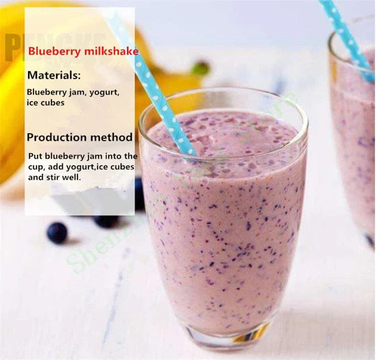 Multifunktionell Mini Juicer Blender 7