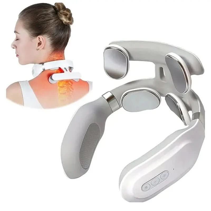 Nackmassageapparat 4-i-1 med Värme och Vibration 1