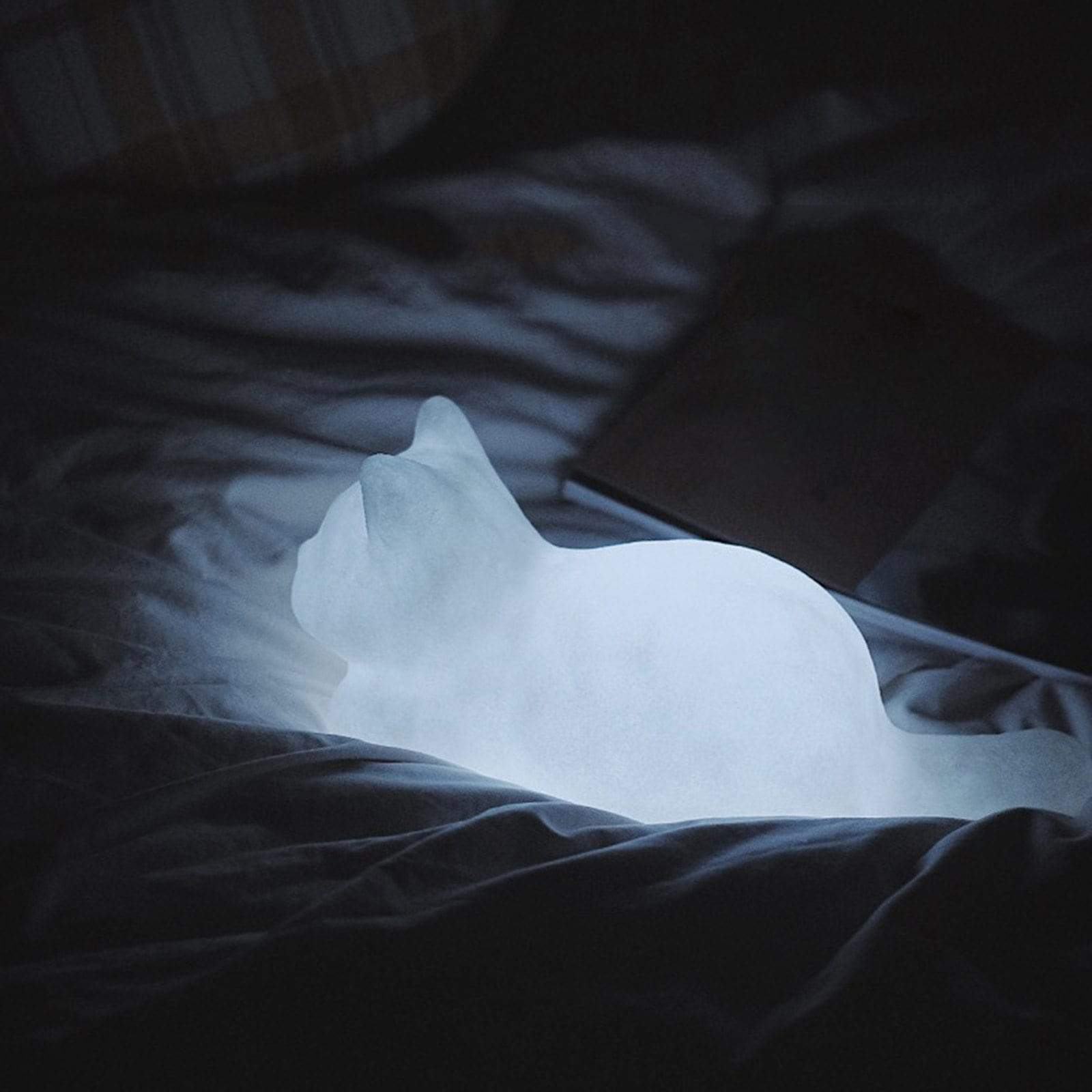 Nattlampa Barn Kattdesign Sladdlös Drömmande Ljus 4