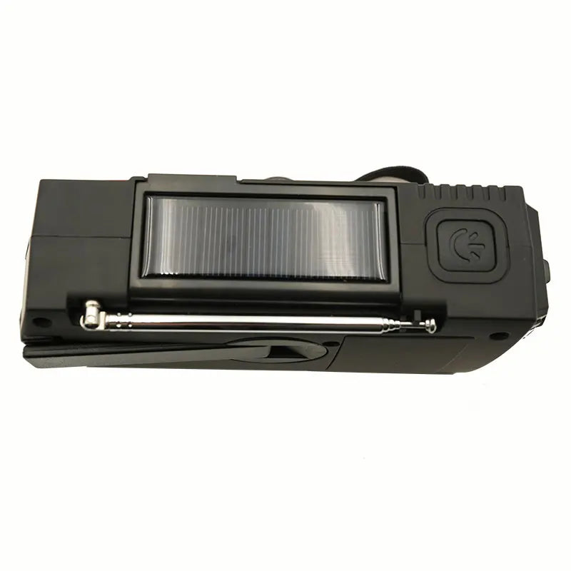 Nödbatteri Radio med Solpanel och LED-lampa 5