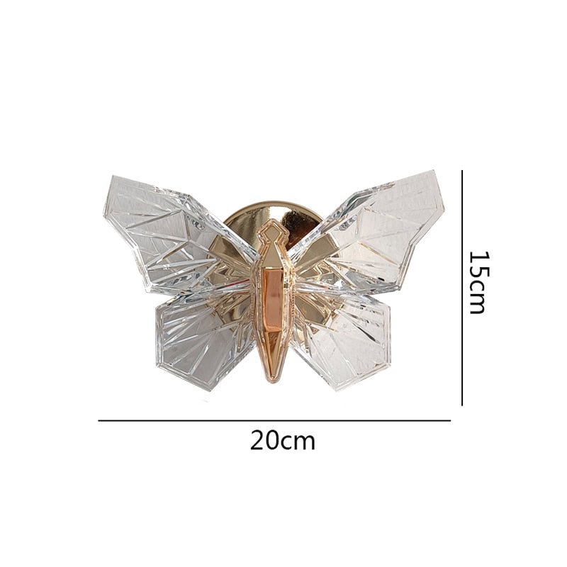 Nordic Butterfly LED Vägglampa för Hemmet 6