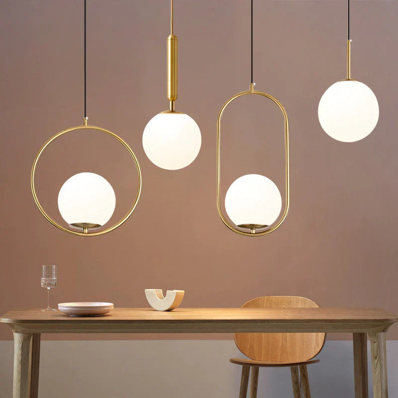 Nordisk Pendellampa i Glas 2