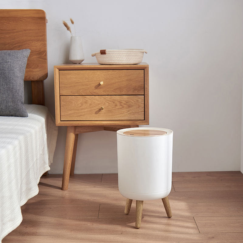 Nordisk Stil Papperskorg Med Lock 2