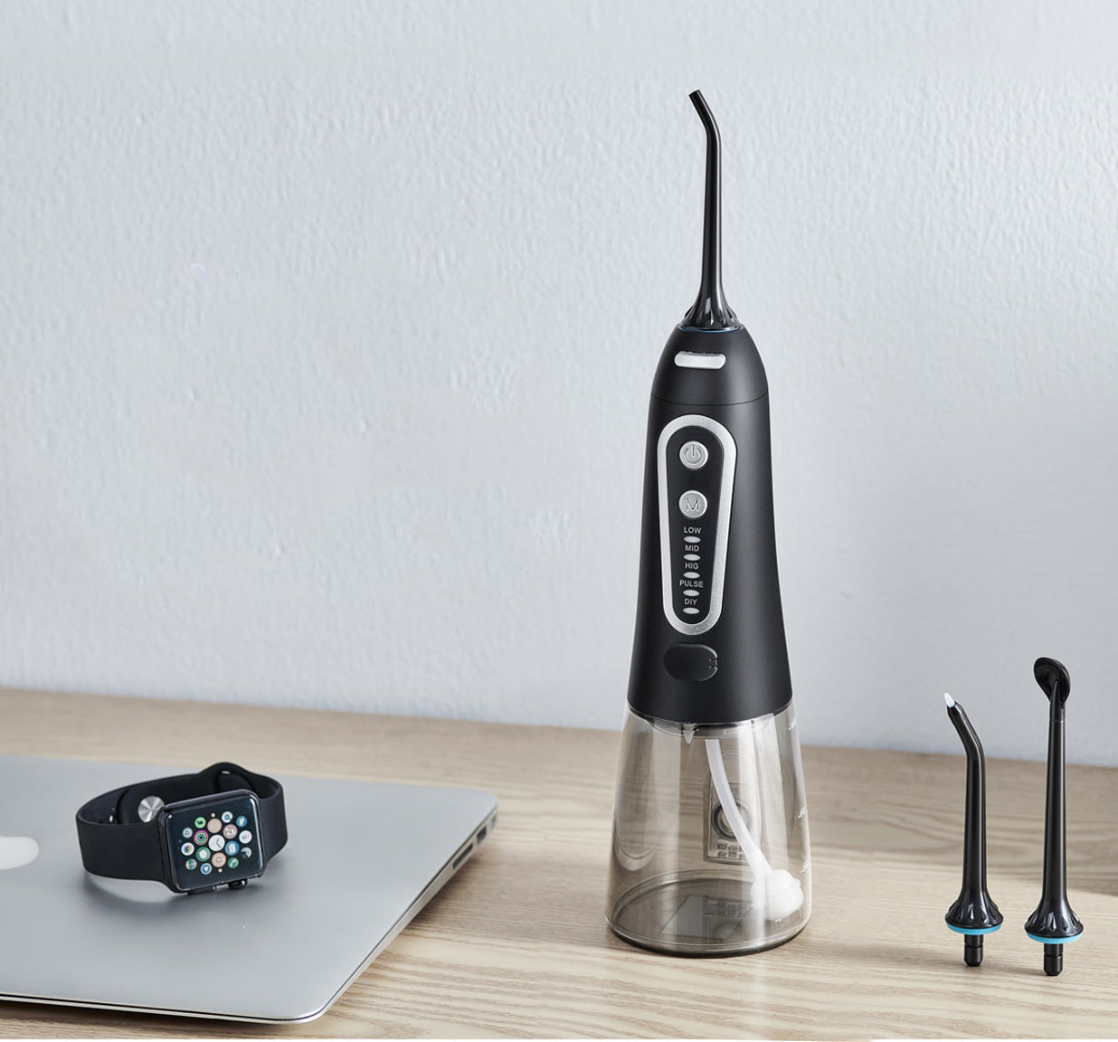 Flosser med vattenstråle