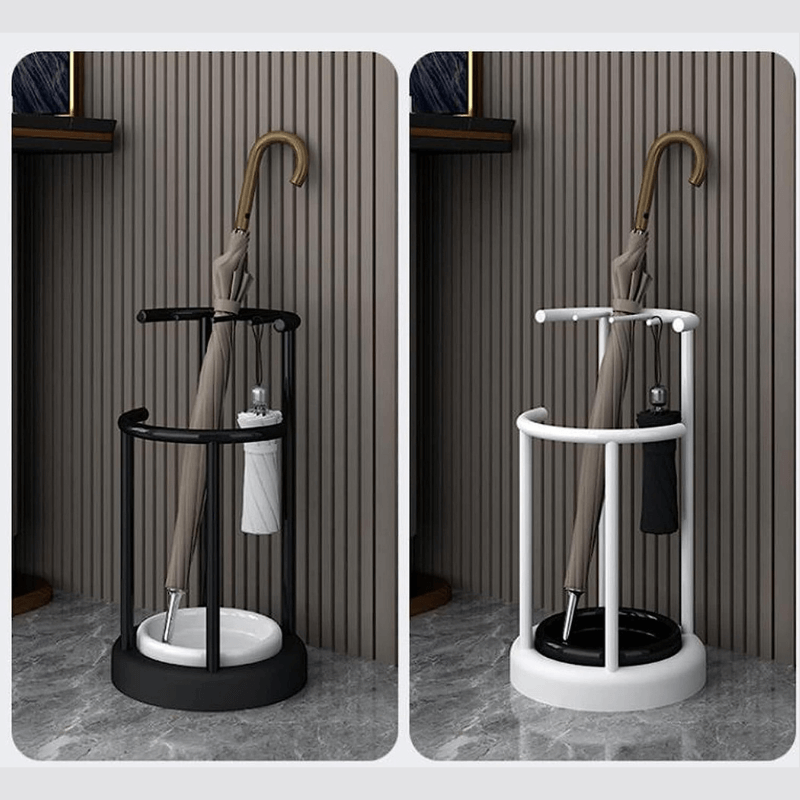 Paraplyhållare Fristående Metallstativ Modern Design 2