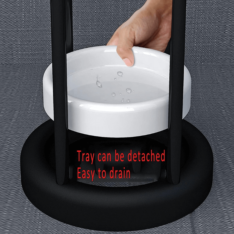 Paraplyhållare Fristående Metallstativ Modern Design 3