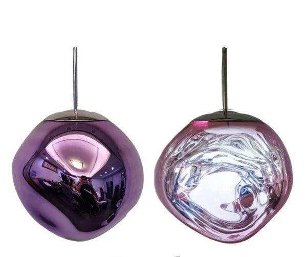 Pendellampa Taklampa Vardagsrum Skandinavisk Design Glas 8