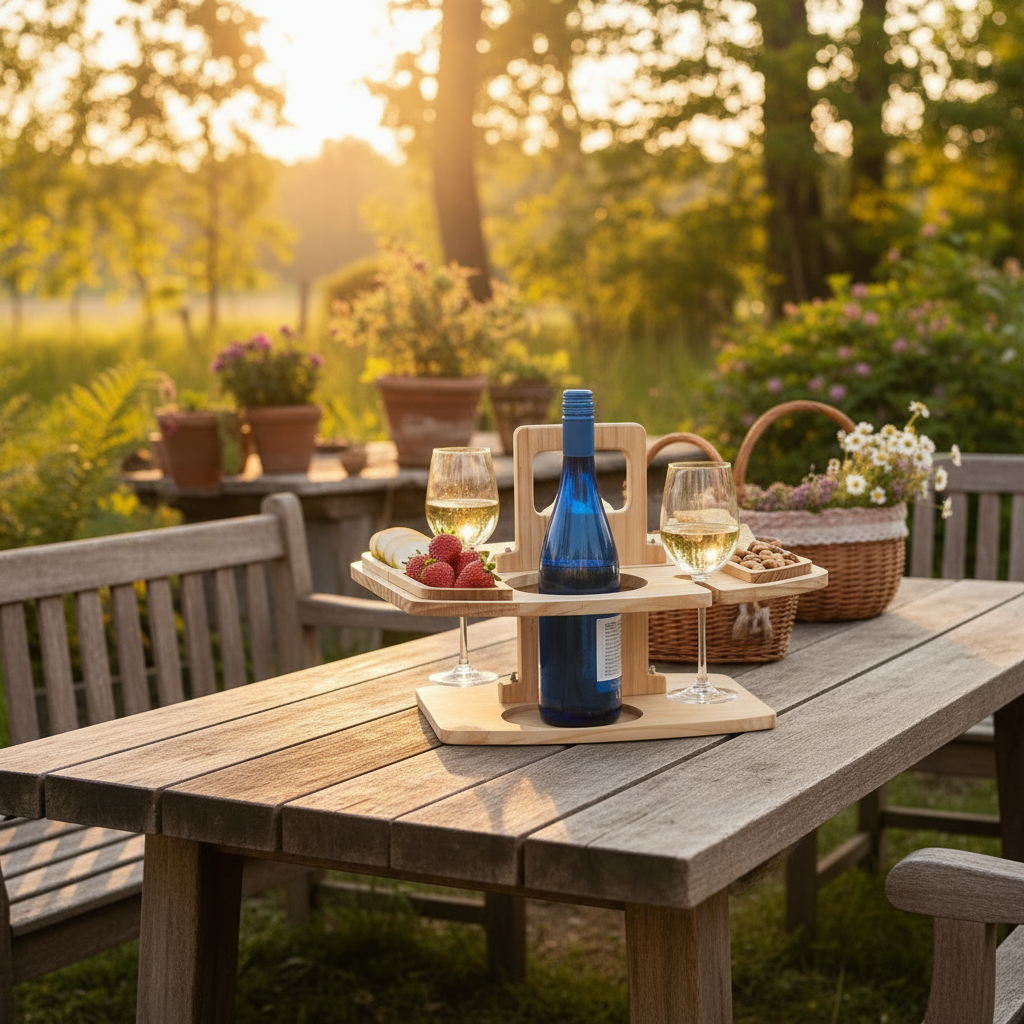 Picknickbord i Trä för Utomhusbruk 4