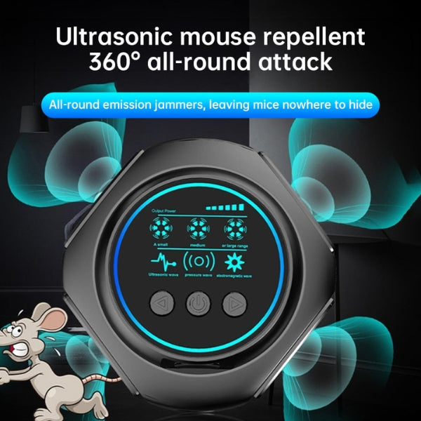 Plug-In Ultrasonic Råttavvisande Enhet för Inomhus- och Utomhusbruk 6
