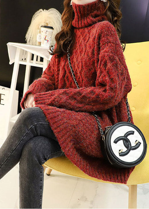 Plus Size Knitted Sweater for Winter 2