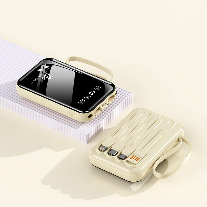 Powerbank 20000mAh Med Digital Display och Flera Anslutningar 0
