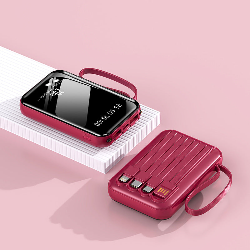 Powerbank 20000mAh Med Digital Display och Flera Anslutningar 3