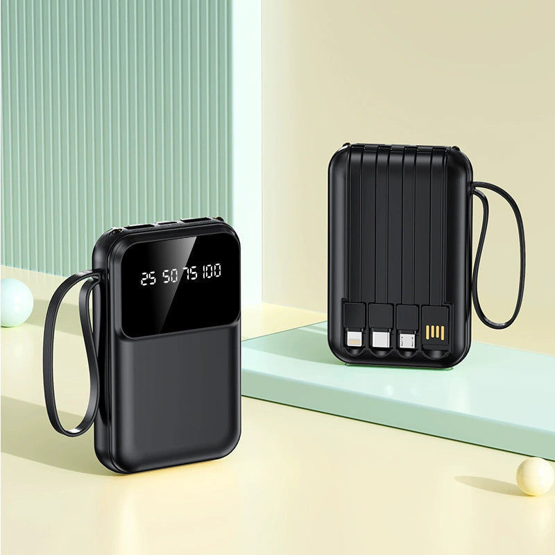 Powerbank 20000mAh Med Digital Display och Flera Anslutningar 6