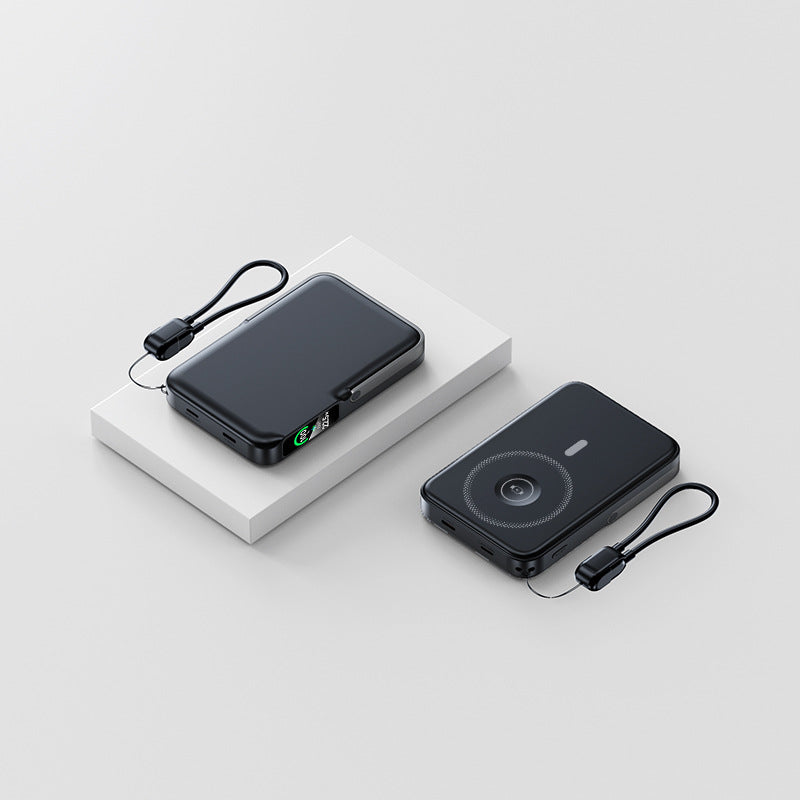 Powerbank 20000mAh Med LED-Display Och Snabbladdning För Resor 0
