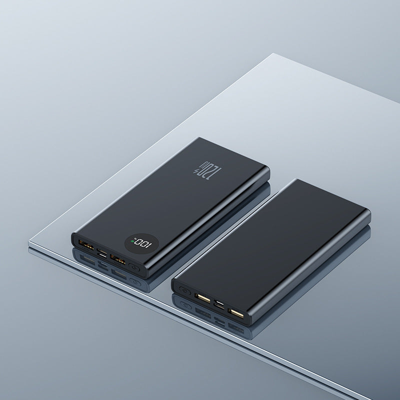 Powerbank 20000mAh Snabbladdning Med Digital Display Portabel 0