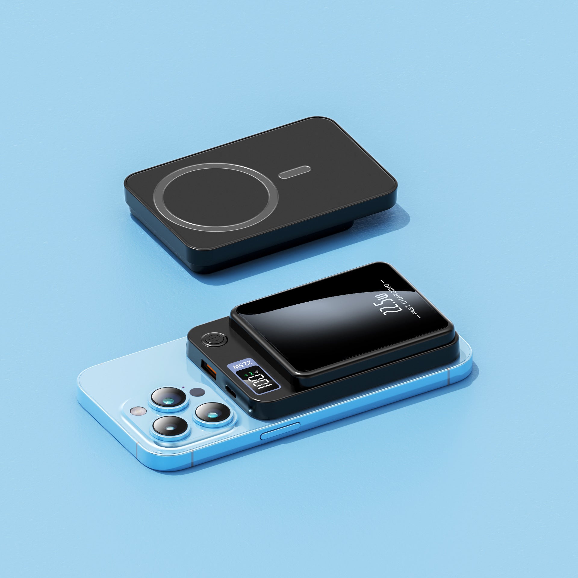 Powerbank 20000mAh med Snabbladdning och LED-Display för Bärbar Användning 2