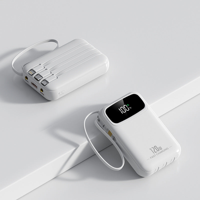 Powerbank 20000mAh med Snabbladdning och LED-display för Mobilanvändning 5