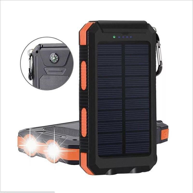 Powerbank för utomhusbruk med solenergiladdning och robust design 8