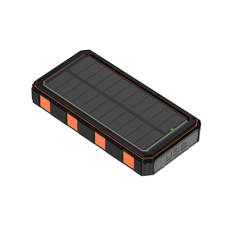 Powerbank med Solceller 20000mAh För Utomhusbruk Kompakt Stötsäker 1