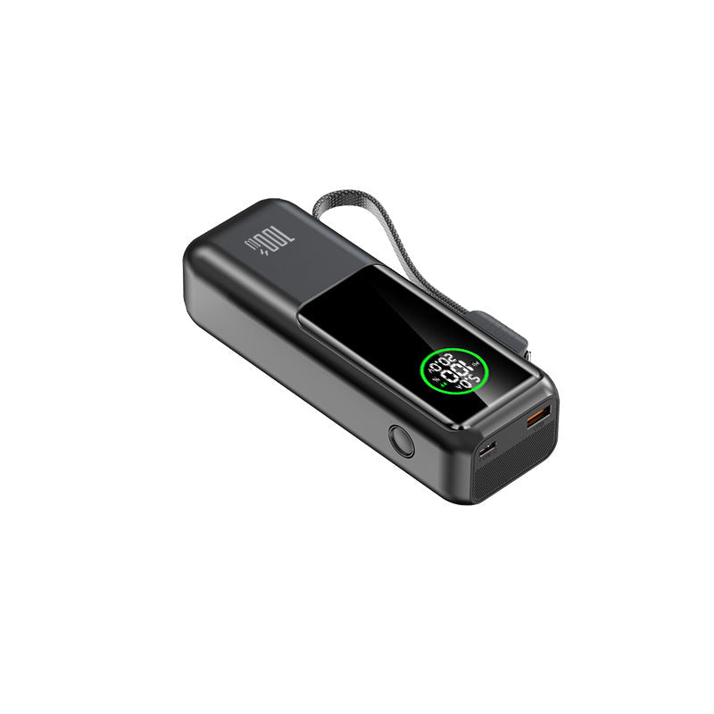 Powerbank med digital LED-display och snabbladdningsfunktion 0