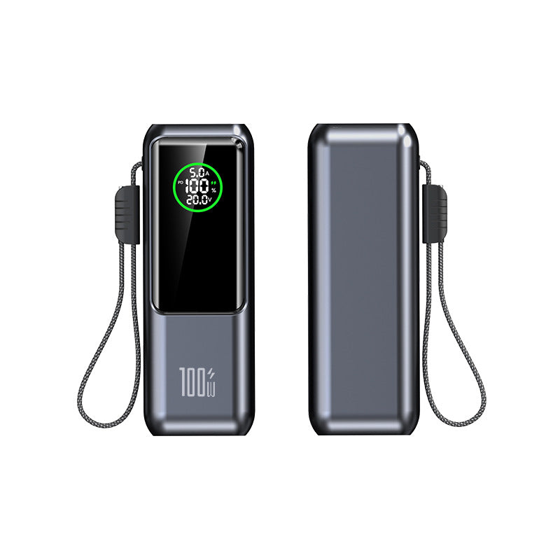 Powerbank med digital LED-display och snabbladdningsfunktion 4