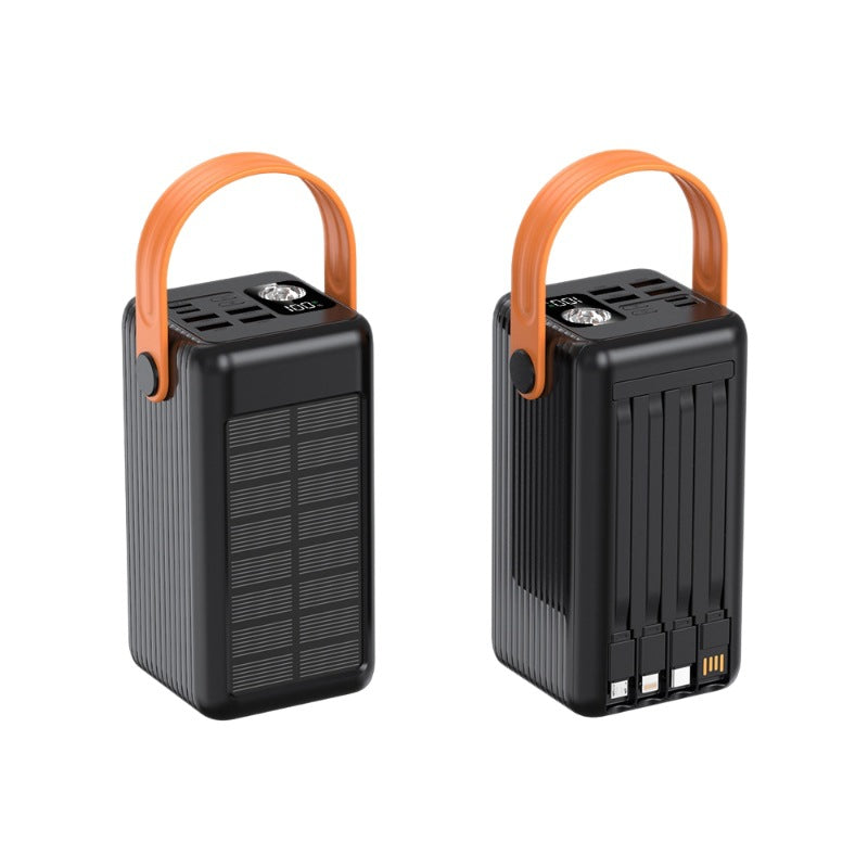 Powerbank med solenergi och flera USB-portar för kvinnor och män 1