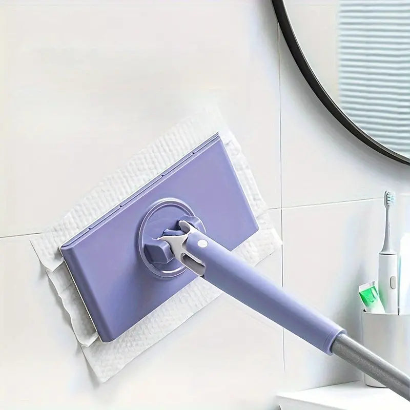 Praktisk Mopp med 360° Roterande Huvud 0