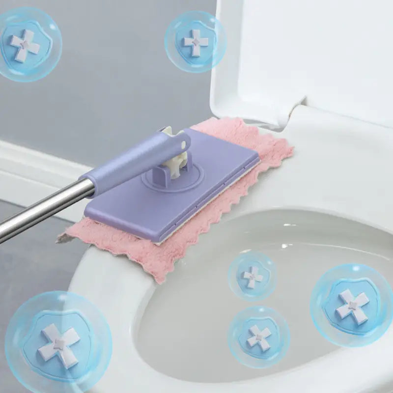 Praktisk Mopp med 360° Roterande Huvud 2