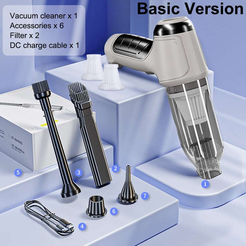 Professionell Bildammsugare Med Kraftfull Sugkraft och Ergonomisk Design 2