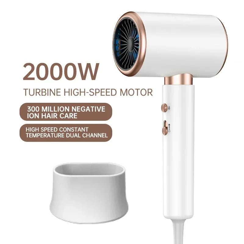 Professionell Hårtork 2400W för Dam och Herr 0