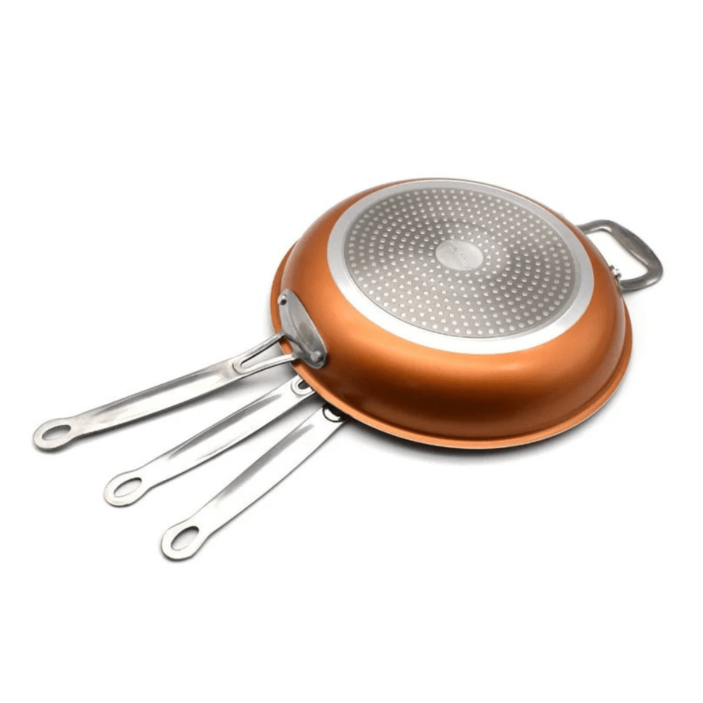 Professionell Kopparpanna med Non-Stick Beläggning 6
