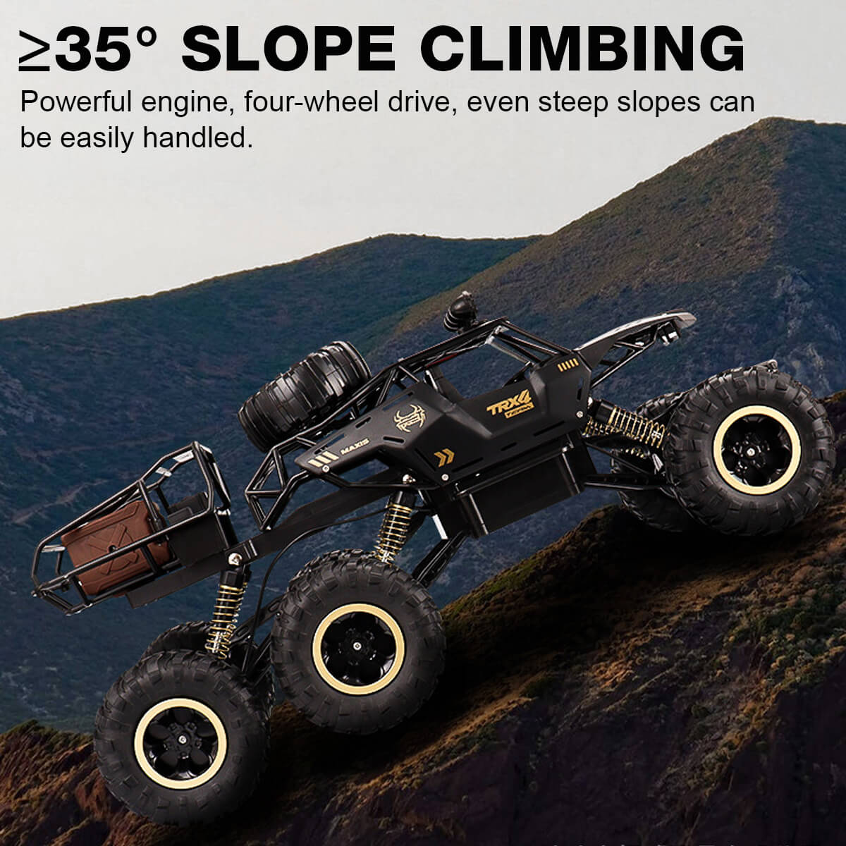 RC Monstertruck 6WD Offroad med LED-ljus 2
