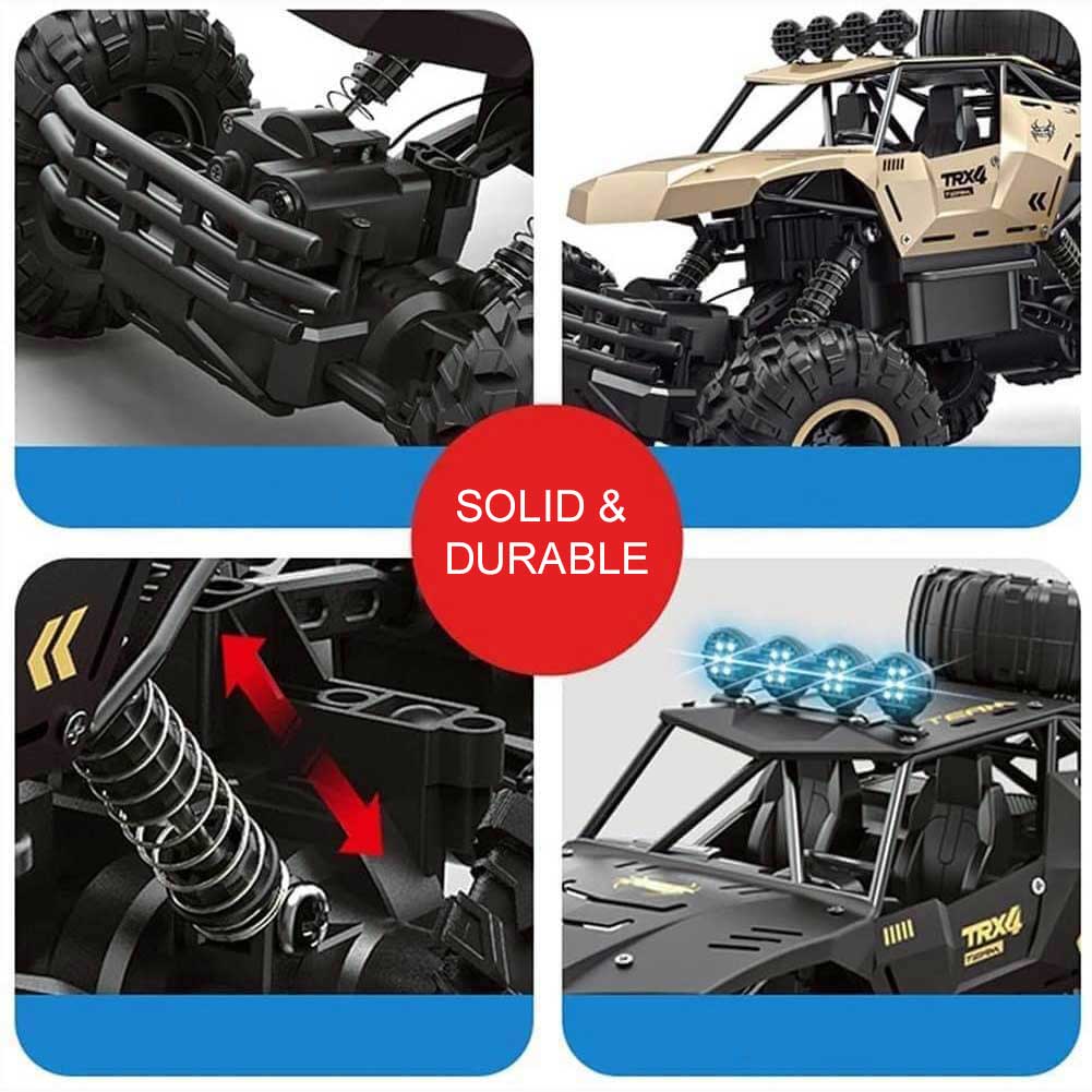 RC Monstertruck 6WD Offroad med LED-ljus 8