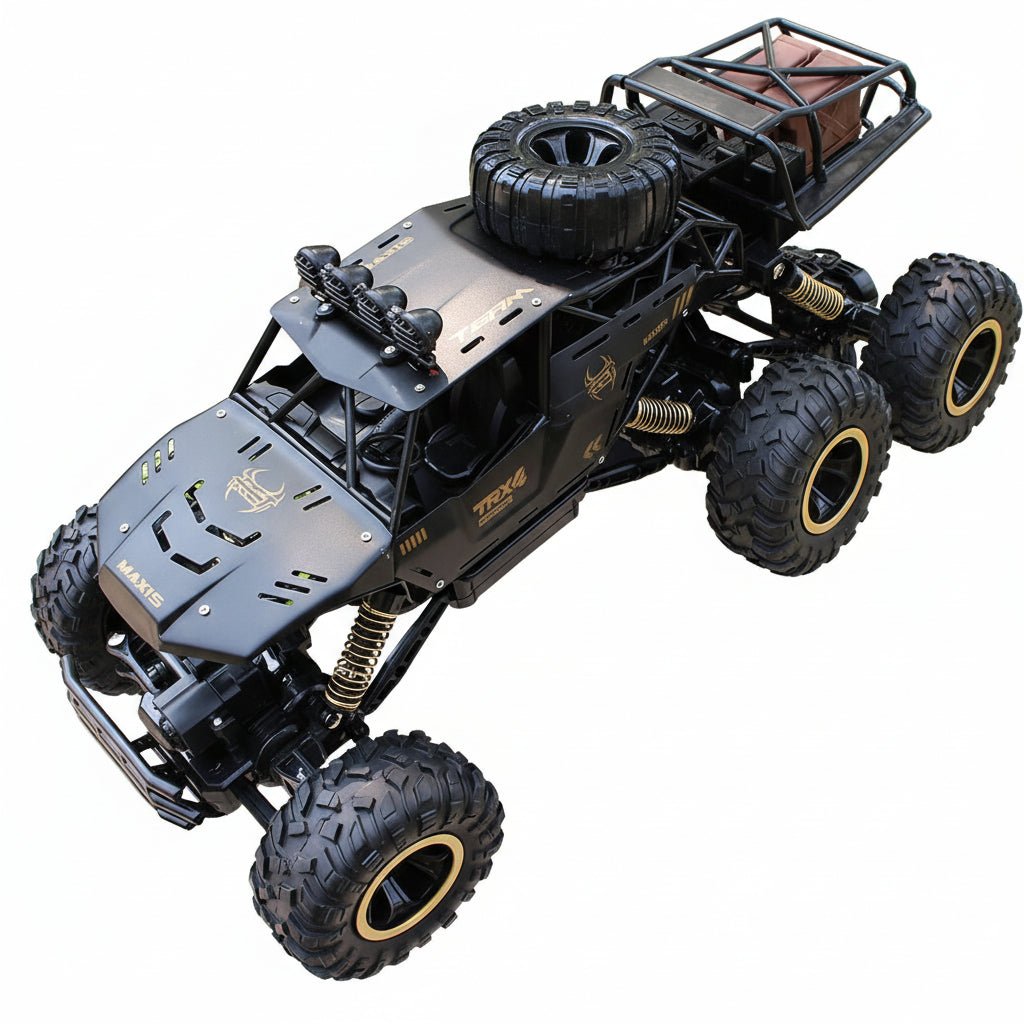 RC Monstertruck 6WD Offroad med LED-ljus 9
