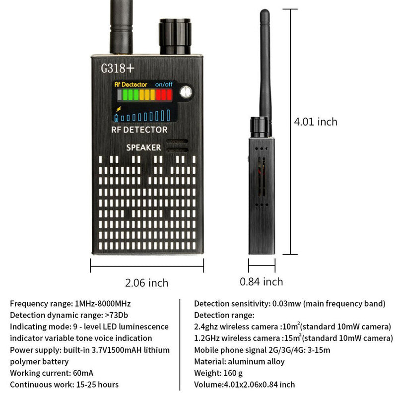RF Signal Detektor för Dolda Enheter 3