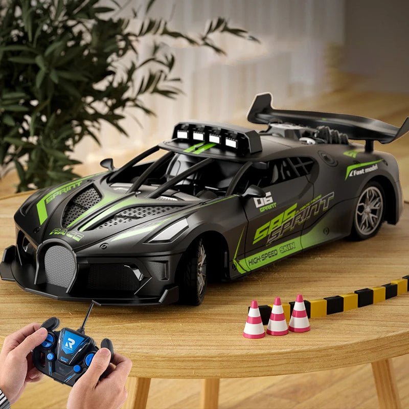 Radiostyrd Bil Barn 1:18 Driftbil med Robust Design och Användarvänlig Fjärrkontroll 4