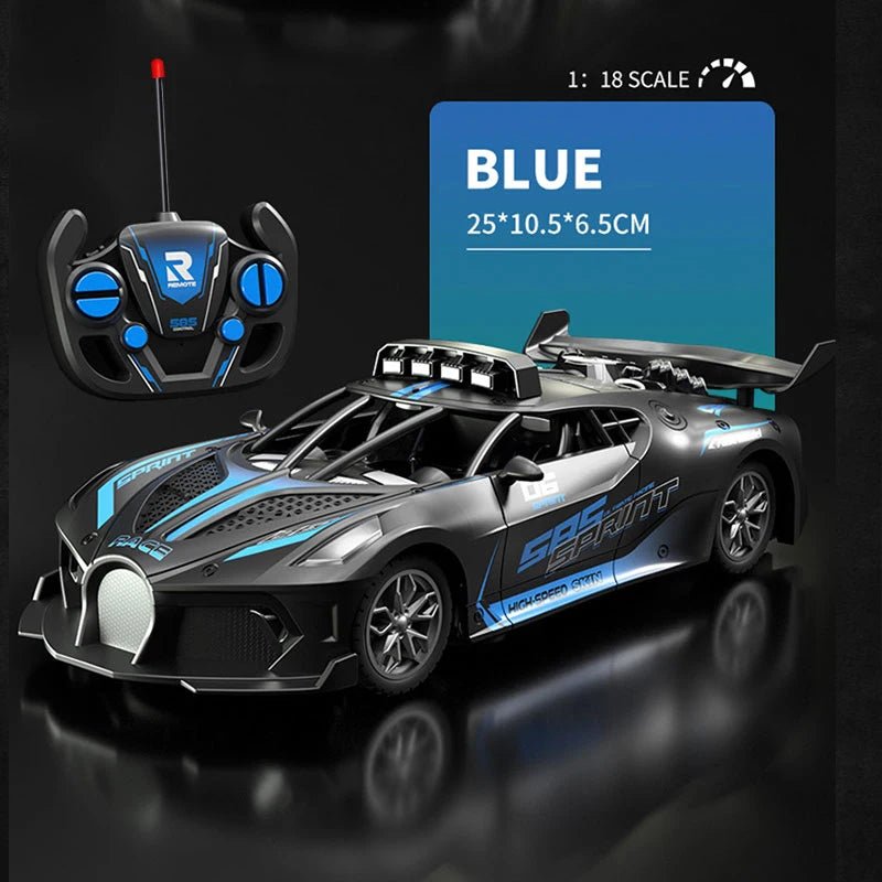 Radiostyrd Bil Barn 1:18 Driftbil med Robust Design och Användarvänlig Fjärrkontroll 8