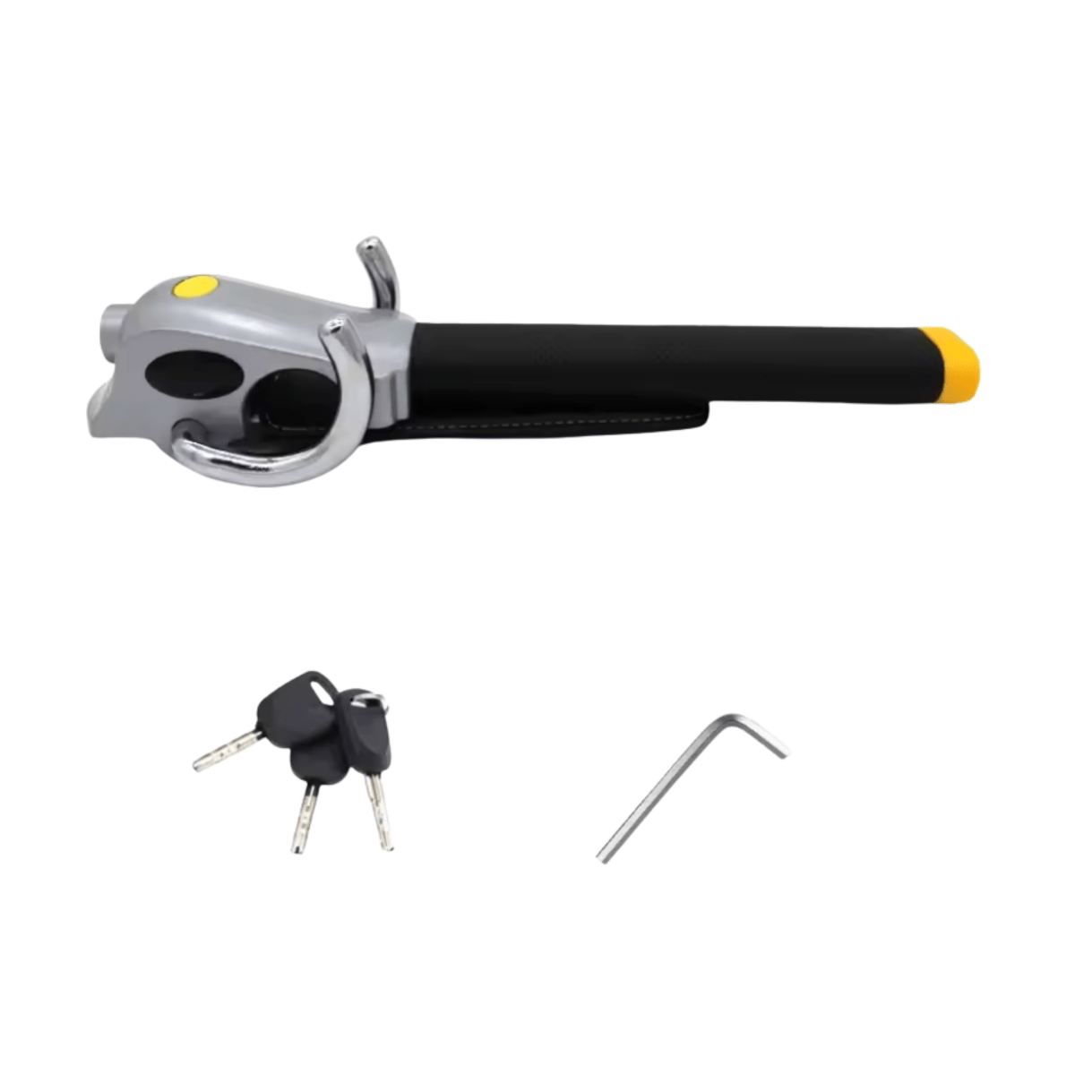 Rattlås Med Trippellåsning Och Larm För Fordon 0