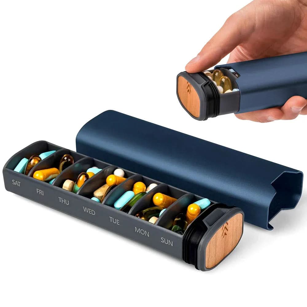 Rese Pillerorganisator med 7 Fack Kompakt Design 2