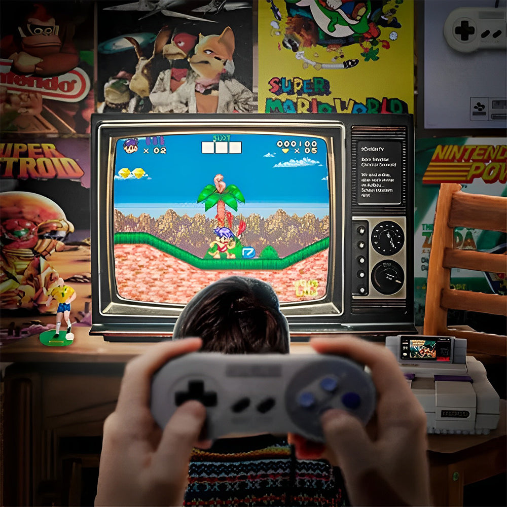 Retro Spelkonsol för Familjespel med 926 Spel 3