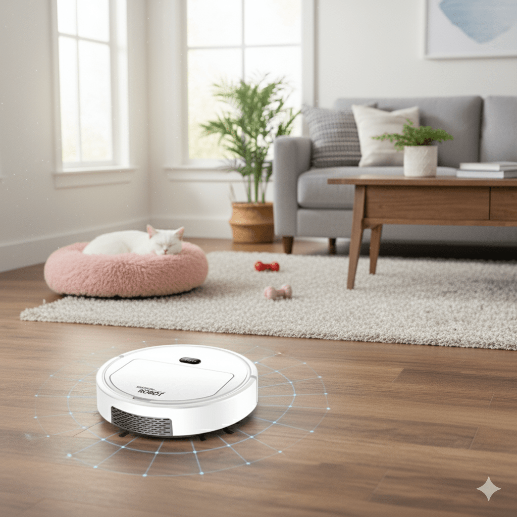 Robotdammsugare med Intelligent Navigering 2