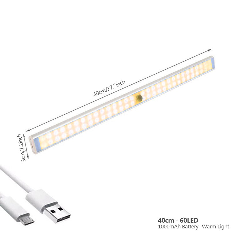 Rörelsesensor Lampa Uppladdningsbar 13