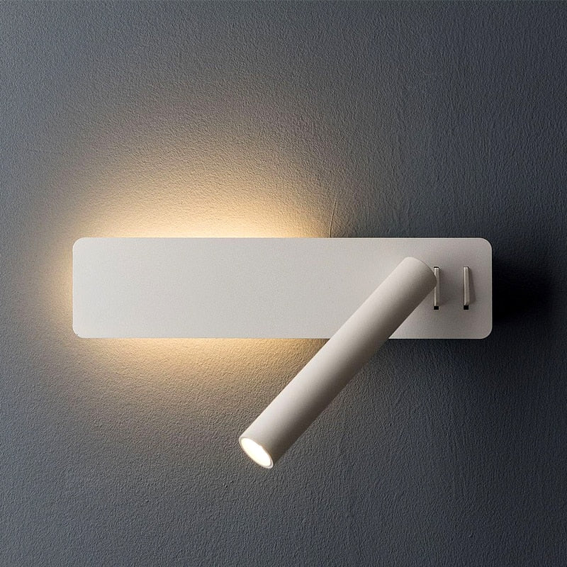 Roterbar LED-lampa för justerbar sängbelysning 8