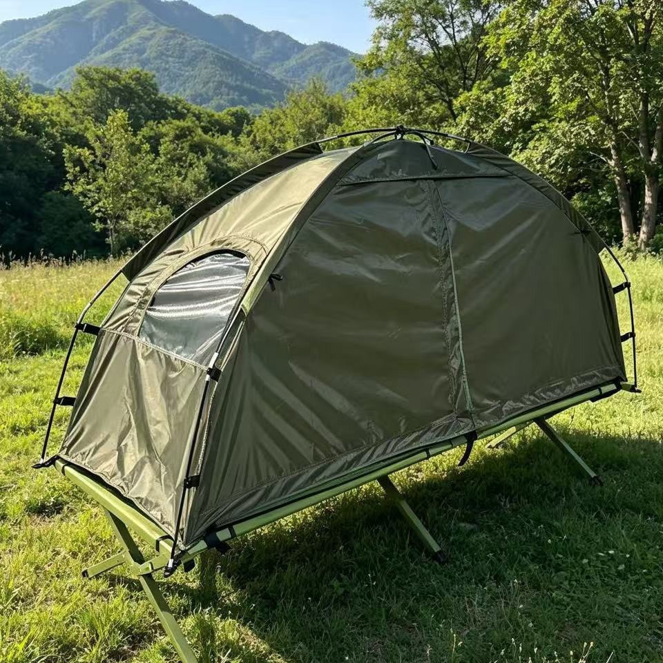 Rymligt Campingtält För Utomhusbruk Med Ventilationsfönster 1