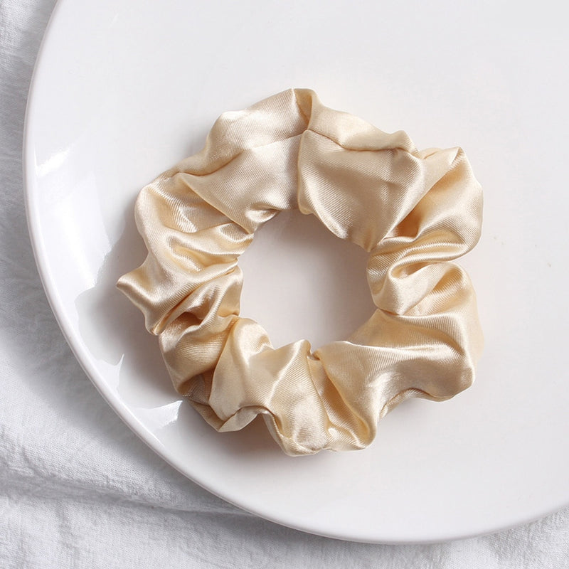 Siden Hår Scrunchie