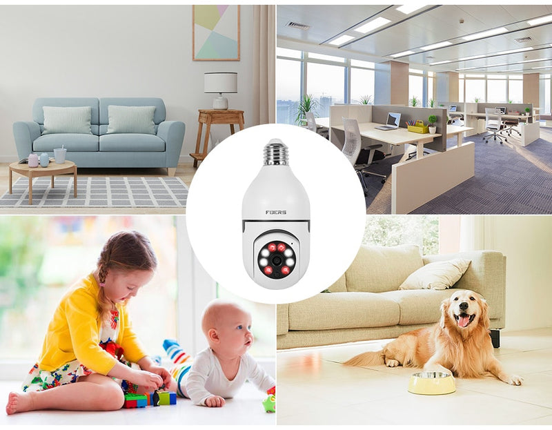 Smart Lampa Kamera