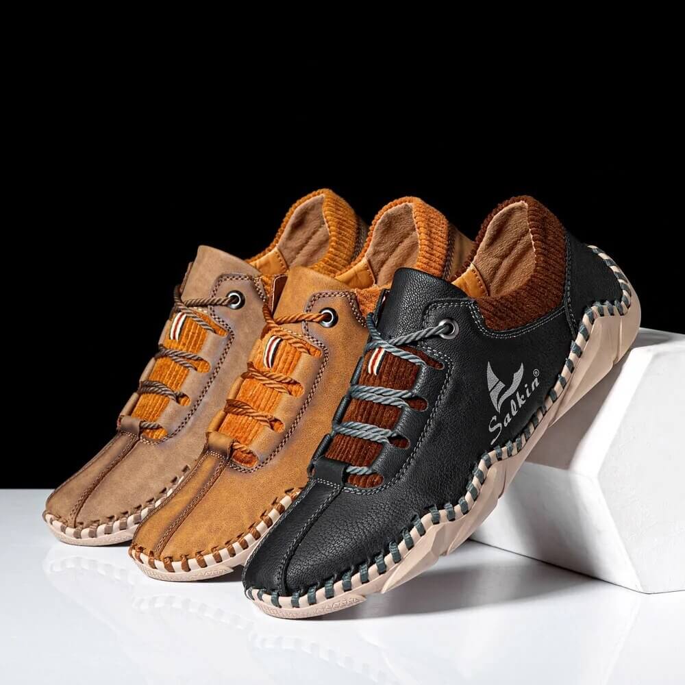 Handgjorda ortopediska herrskor