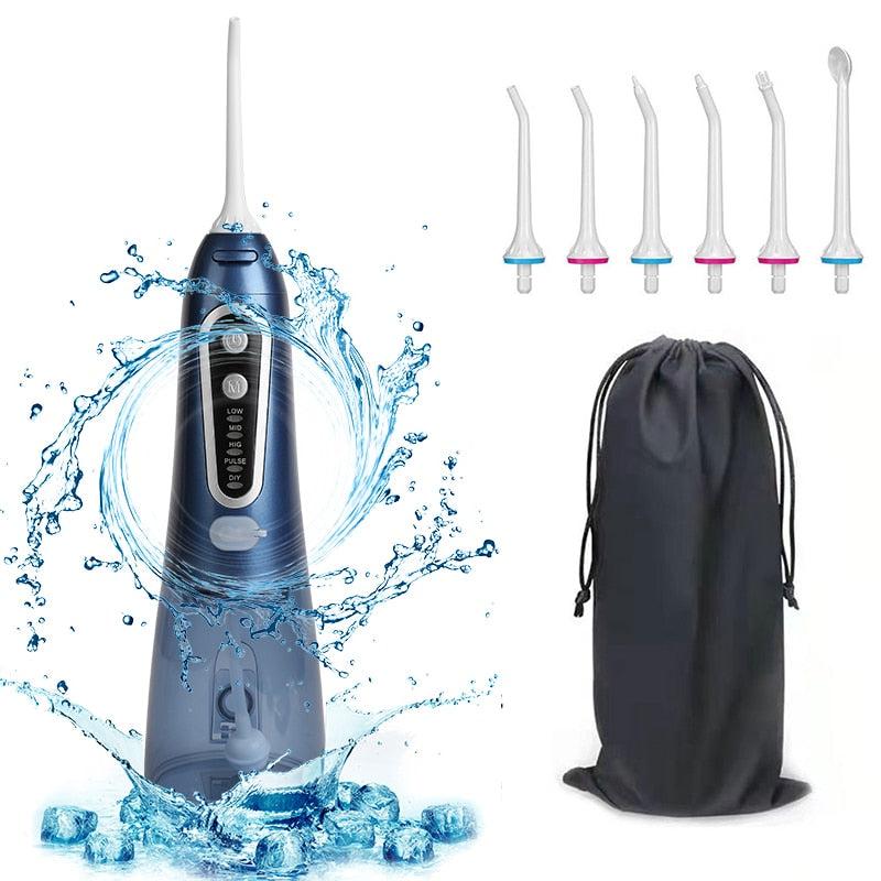 Flosser med vattenstråle