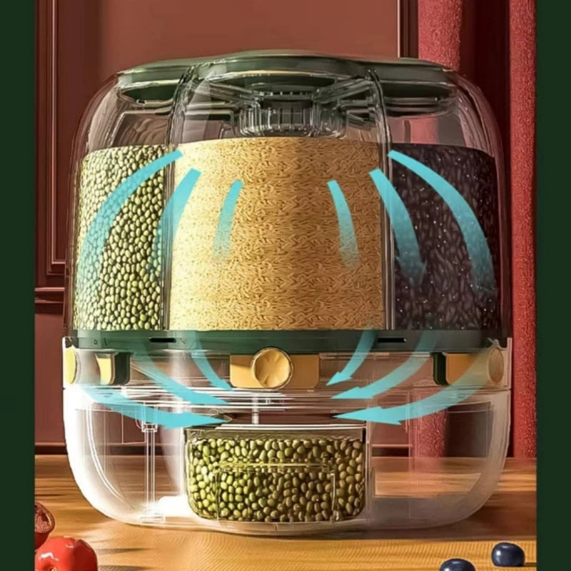 Roterbar Torrfoderdispenser