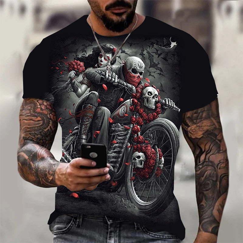 Vintage Skull T-shirtar